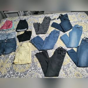 15 Girls bottoms sizes 9-12